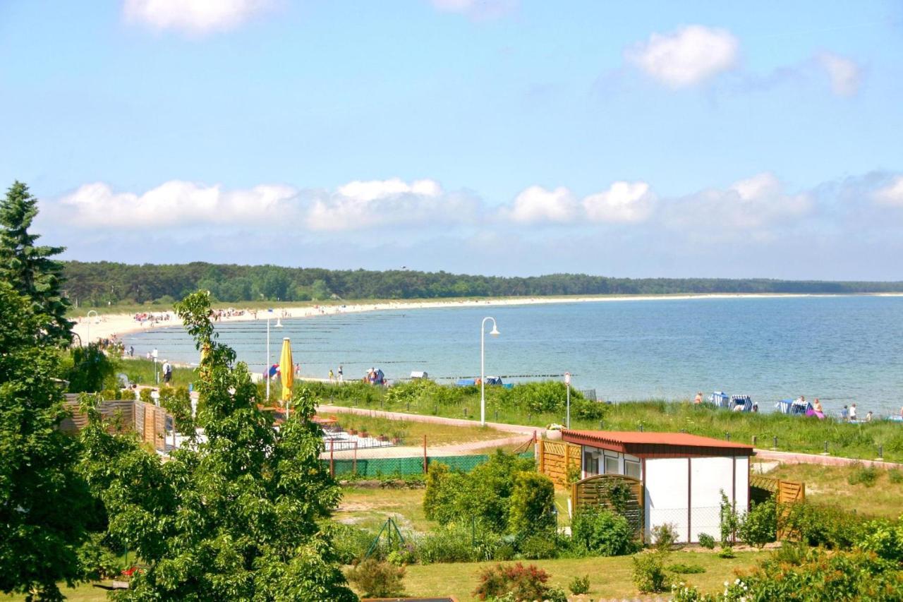 Strandvilla Boeck Fewo 10 Strandnah, Balkon, Meerblick Glowe Eksteriør bilde